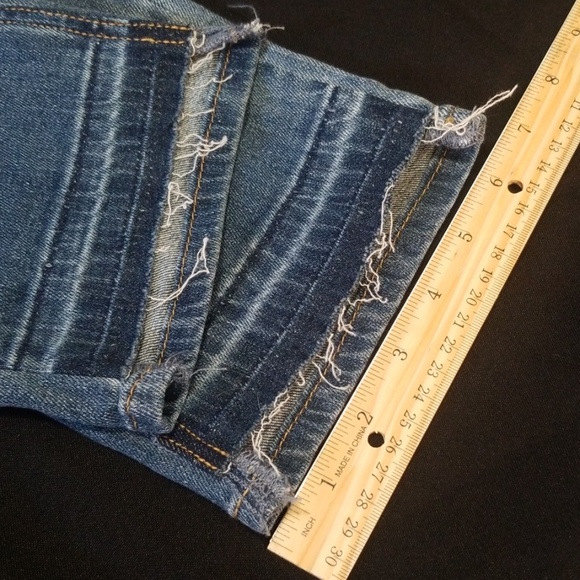 NWT Patchwork Vintage Wash Jeans - Picture 4 of 8